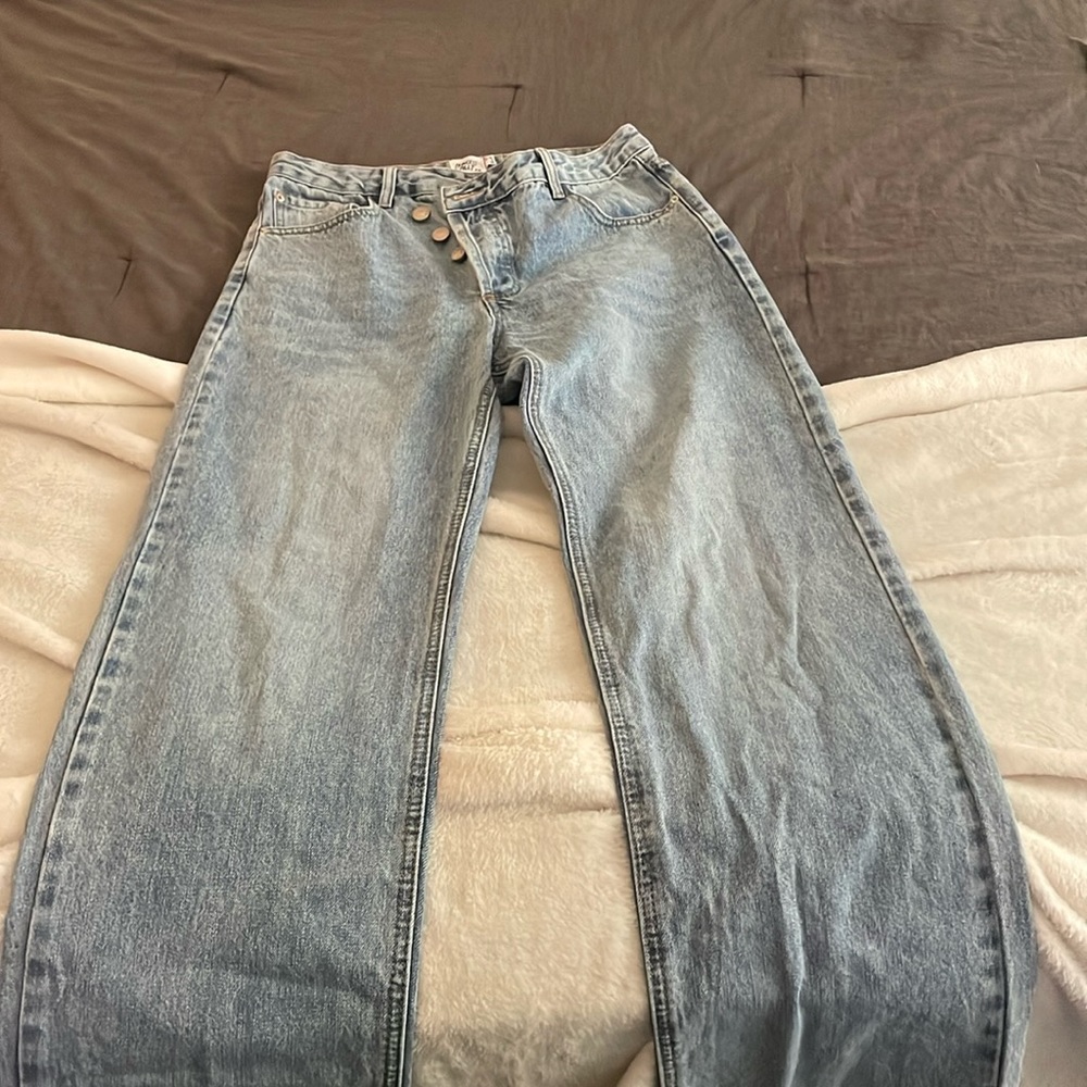Princess Polly (PP DNM) size 6 wide leg jeans
